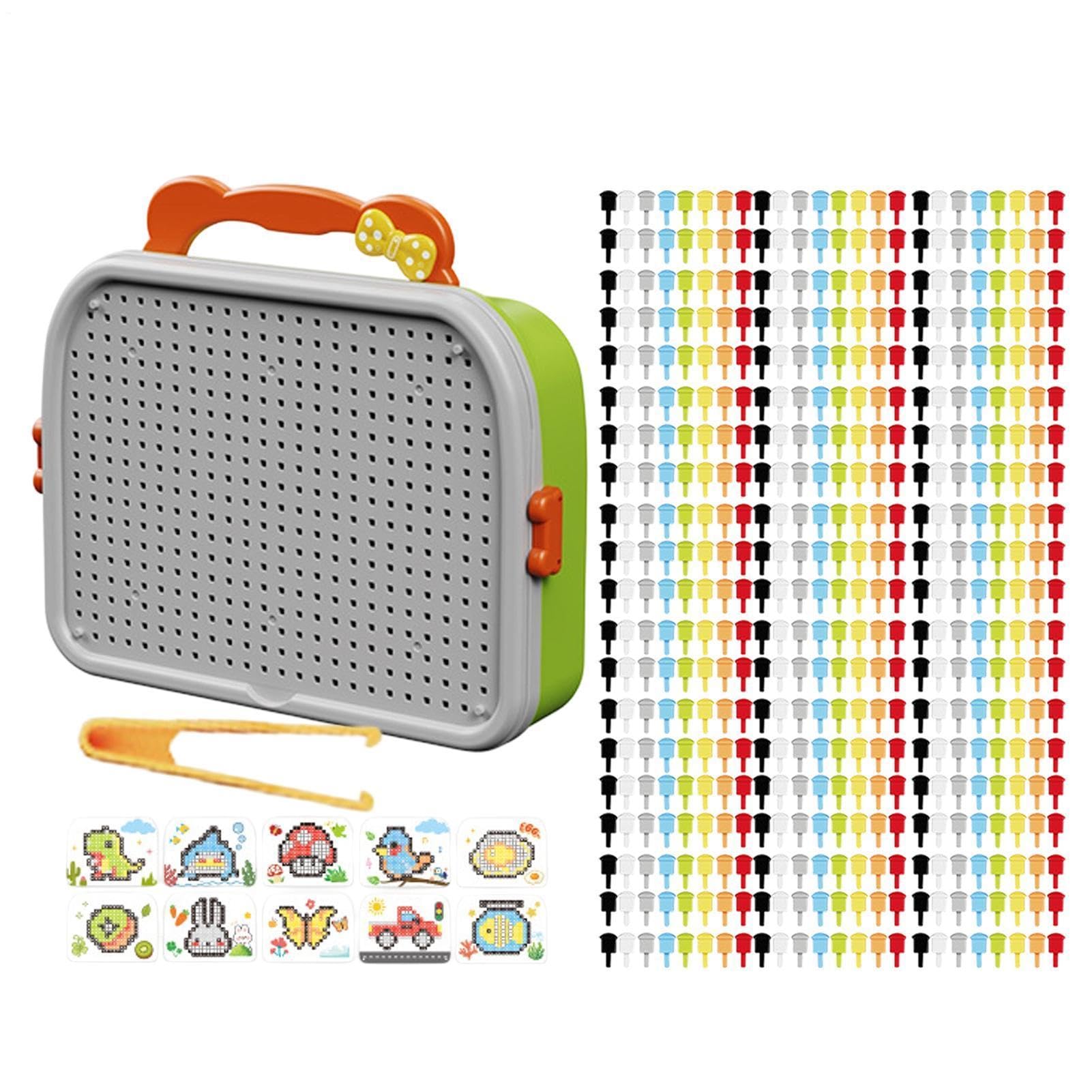 Tablica z kołkami dla dzieci Mushroom Nails edukacyjne zabawki DIY