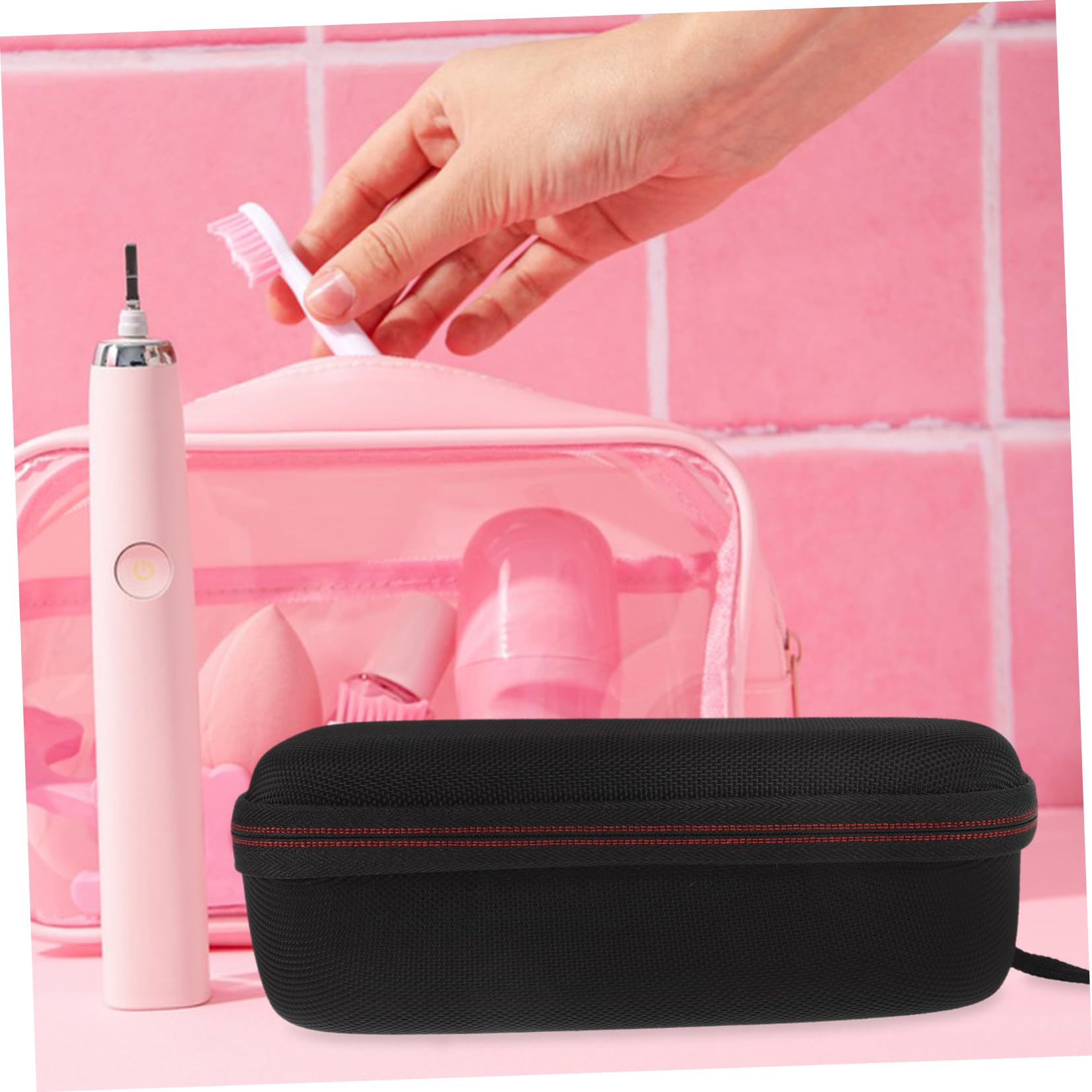 minkissy Caja De Cepillo De Eléctrico De 5 Uds Bolsa para Cepillo De Funda Protectora para Cepillo De Eléctrico Estuche para Cepillos De Portátiles