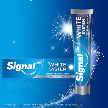 Signal White System Toothpaste Original Whiter Teeth in 2 Weeks 75 ml