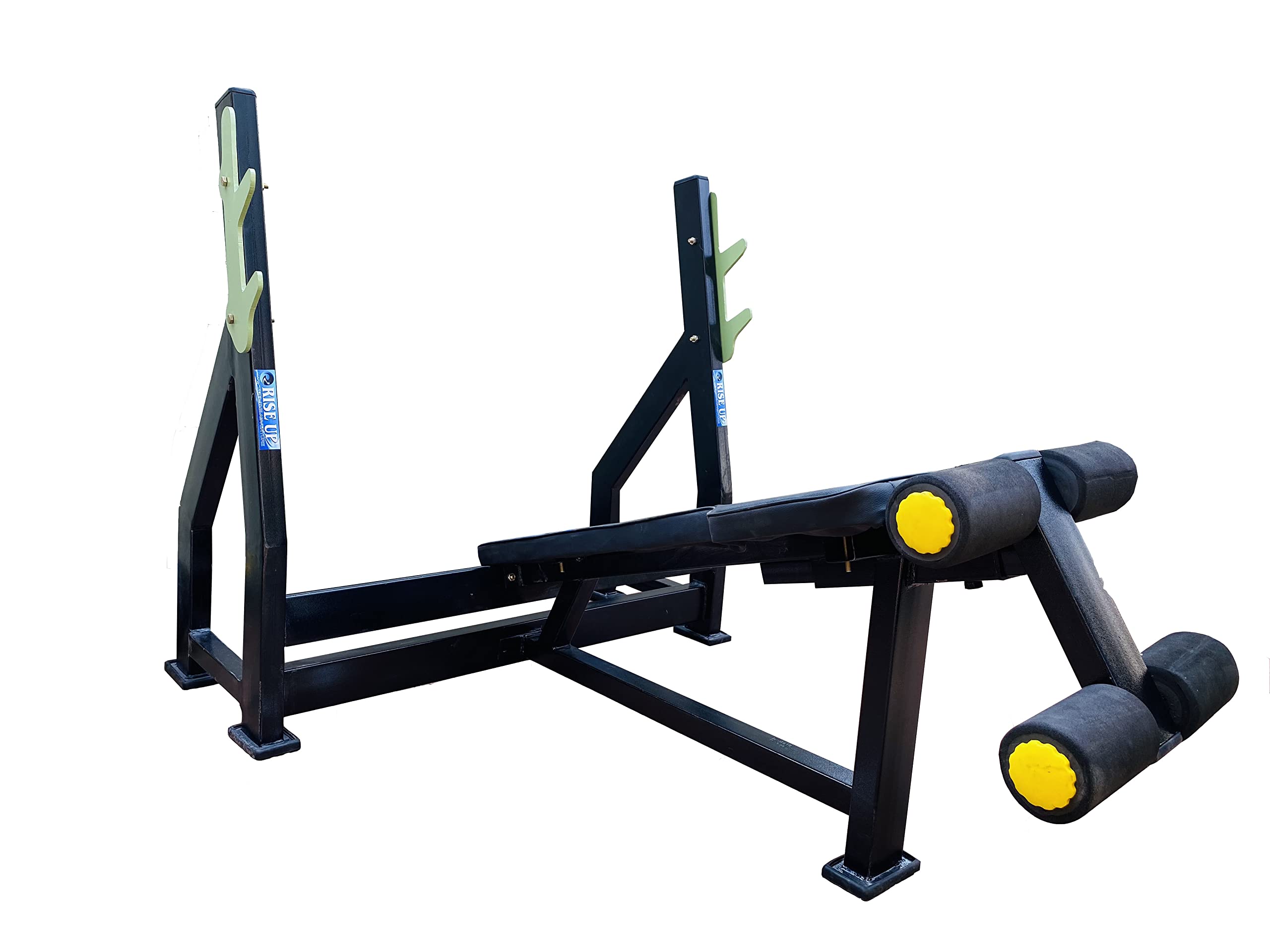 RISE UP � Decline bench 4/2 Frame Commercial & Home both Support 7 fit rod Capacity 400kg-image-41