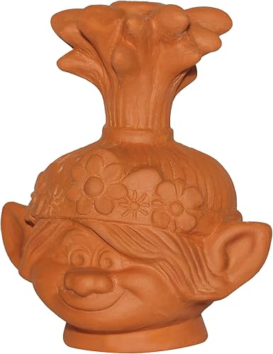 Miniatura 3 de Chia Pet Trolls, Poppy World Tour con paquete de semillas, maceta decorativa de cerámica, fácil de hacer y divertido de cultivar, regalo novedoso,