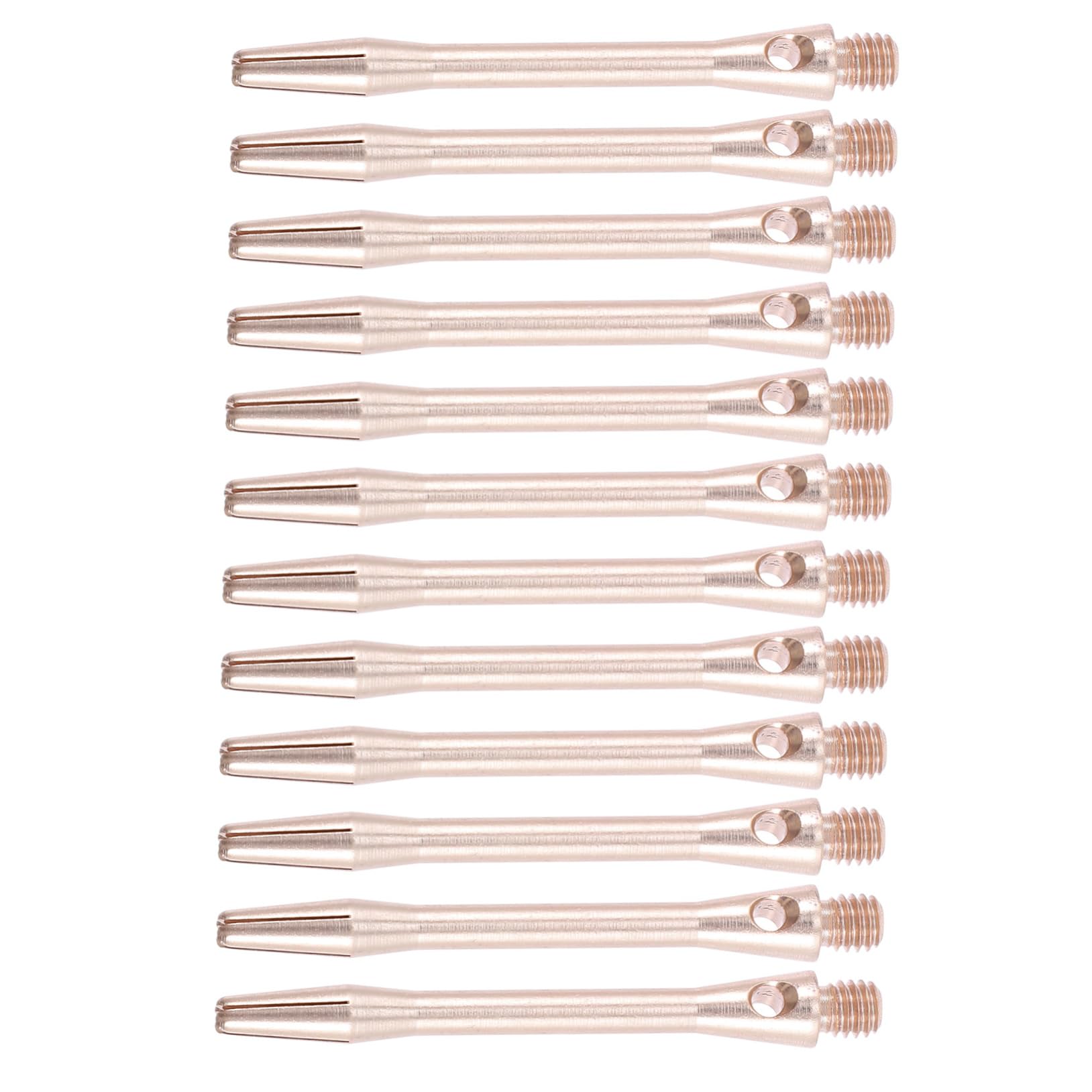 Mikikit 12Pcs Portable Dart Shafts Durable Reusable Stems for Game Supplies Lightweight and Easy to Install Replacement for Daily Training and Competitions