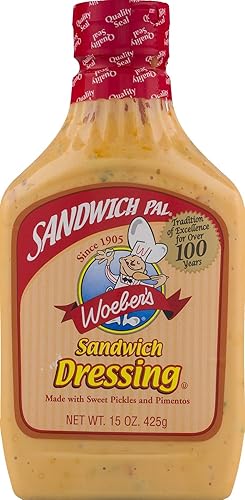 Woeber's Aderezo para sándwich de sándwich Pal
