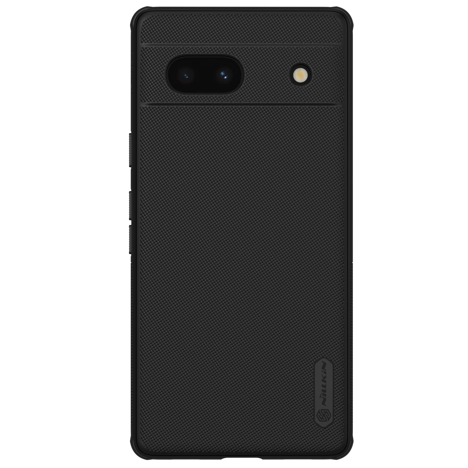 Nillkin Case for Google Pixel 7A (6.1" Inch) Super Frosted Shield Pro Hard Back Soft Border (PC + TPU) Shock Absorb Cover Raised Bezel Camera Protect PC Black Color-image-7