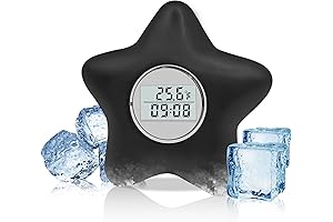 Ice Bath Thermometer with Timer, Essential Floating Thermometer for Cold Immersion Ice Baths
