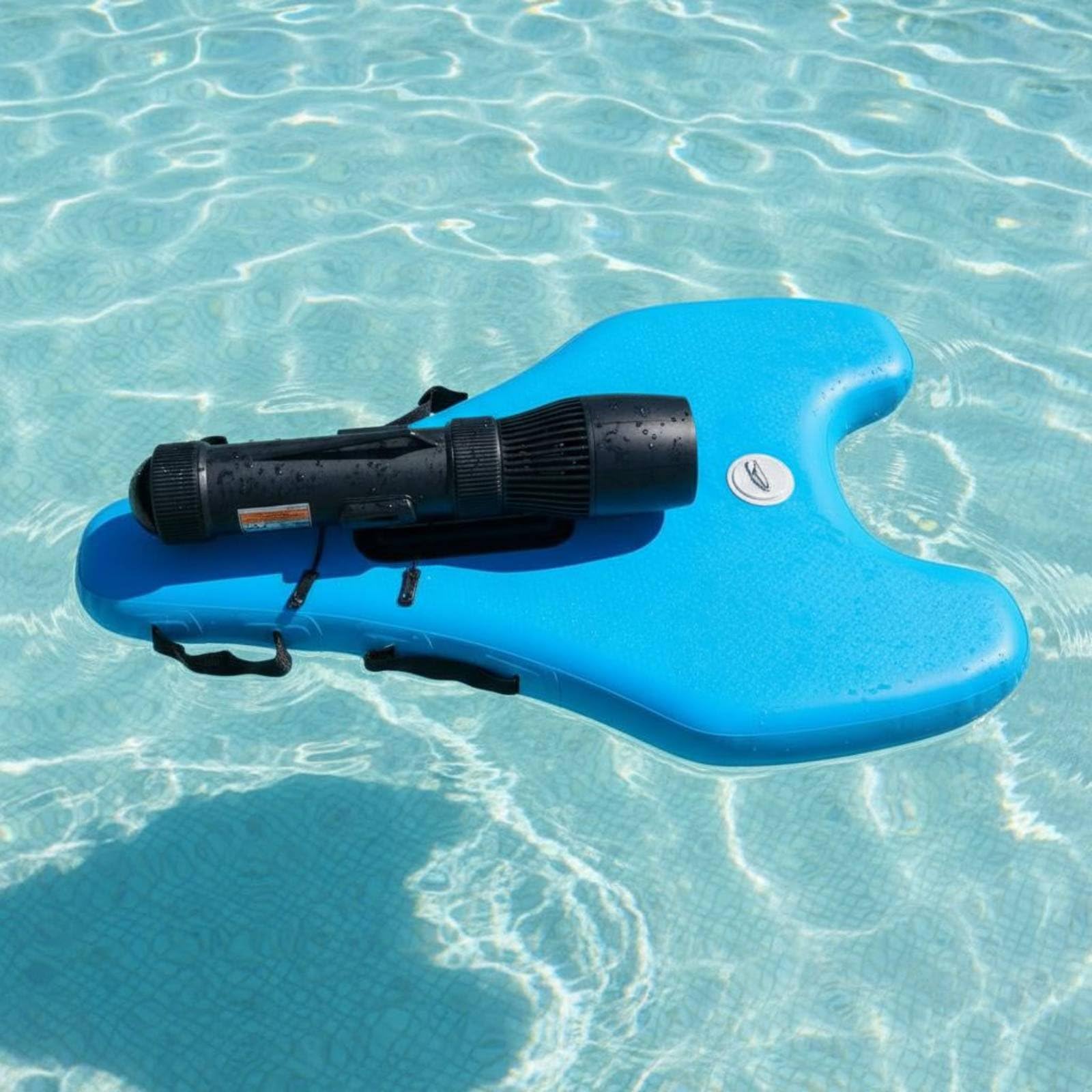 Gralara Unidad de Propulsión Acuático Inflable Ligero Tabla de Natación con Motor Impermeable Marino Tabla Flotante para Adultos