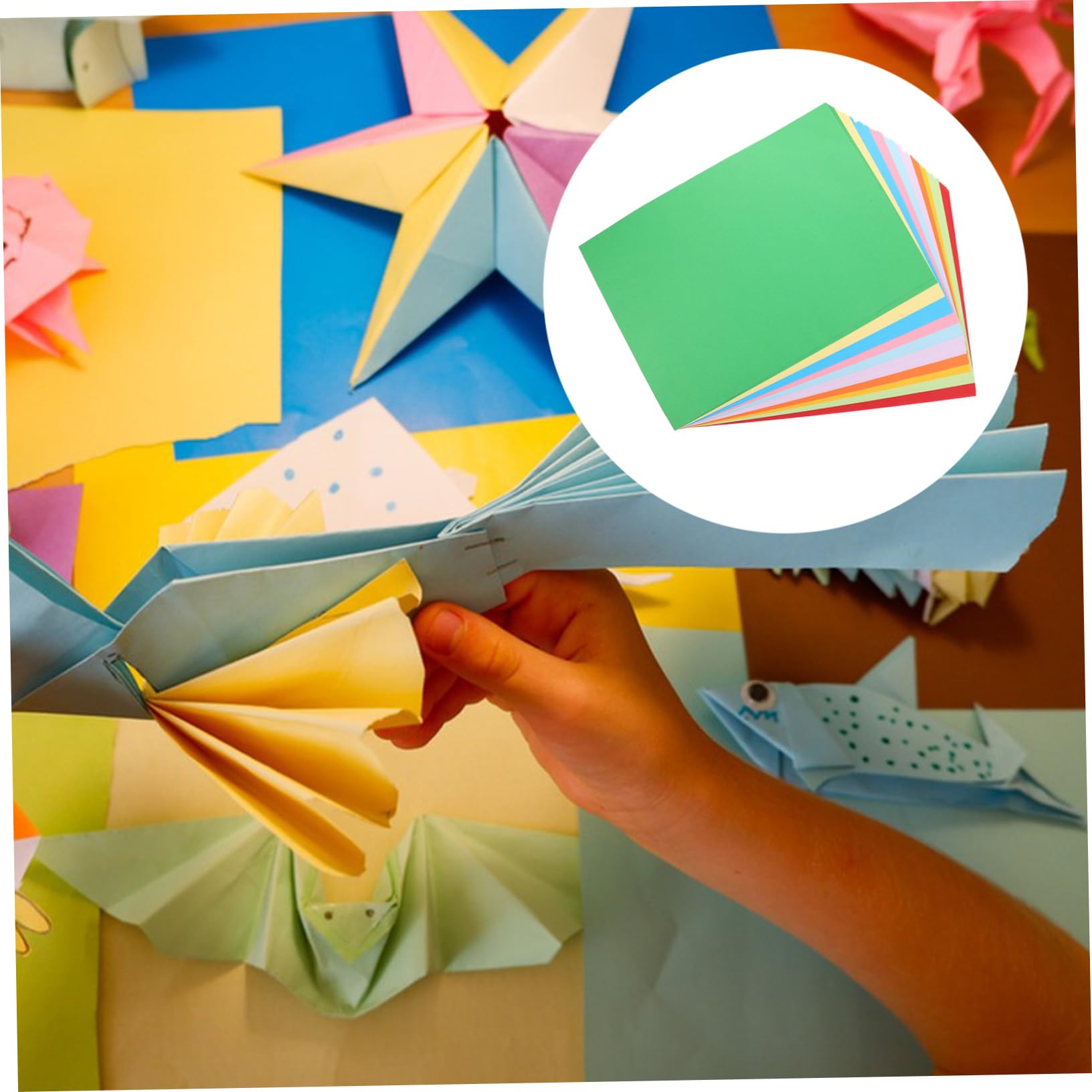 Mehrfarbiges Kopierpapier 100 Blatt Papier für Büro und Werbedruck