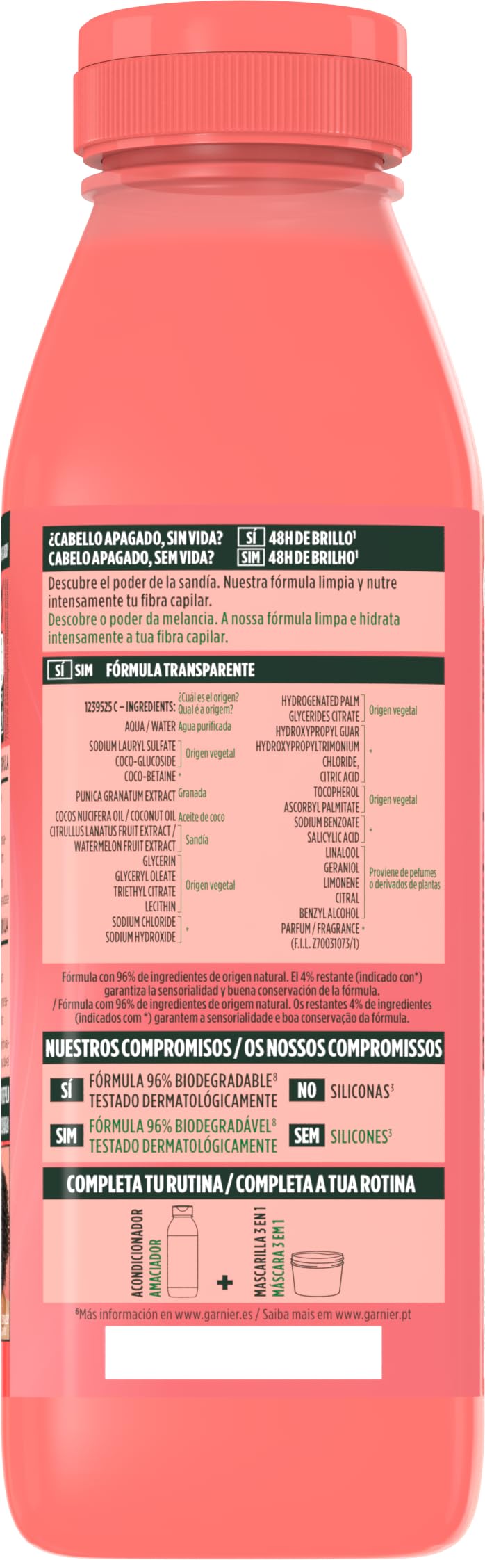 Fructis Hair Food Shp B350 Es Waterm – Ansicht 2