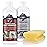 CLEAN MY STEEL Stainless Steel Rust Stain Remover, Protector & Cleaner Kit, Concentrated Formula, for Commercial Use, Appliances. Gloves & Sponge Included (17 oz)