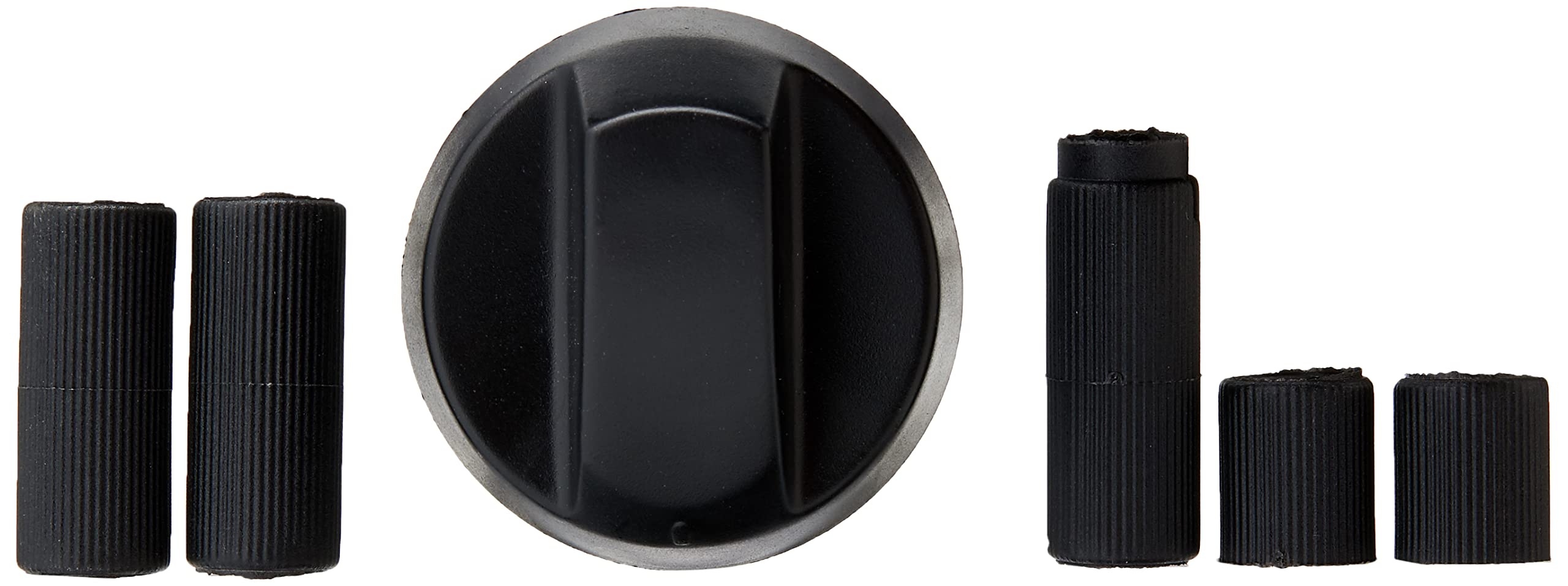 Paxanpax PCK691 Universal Black Oven Knob with Five Adaptors
