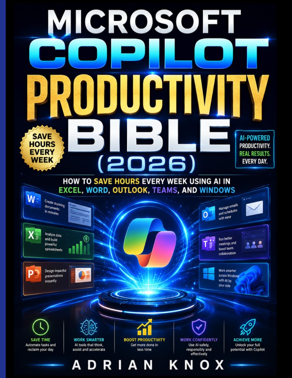Microsoft Copilot Productivity Bible (2026): How to Save Hours Every Week Using AI in Excel, Word, Outlook, Teams, and Windows