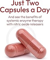 Vista 6 de Nattokinase 2000 FU – Nitric Oxide Booster with Beet Root, Lumbrokinase & Bromelain for circulation, blood flow and vascular support. High-potency