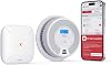 X-Sense WLAN Smoke and Carbon Monoxide Detector SC07-MR Smart Networked CO Detector with X-Sense Home Security App 1 Flue Gas Detector and CO Detector with 1 SBS50 Base Station SC07-MR11