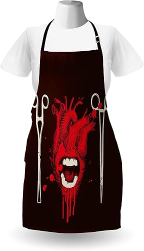 Vista 21 de Ambesonne Delantal