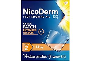 NicoDerm CQ Step 2 Nicotine Patches to Quit Smoking - Stop Smoking Aid