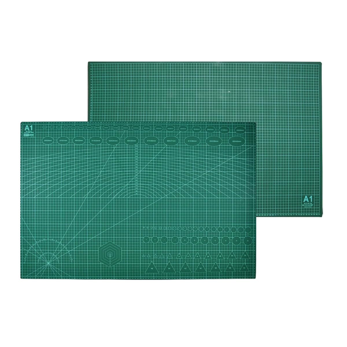 Base de Corte A1 -Tabla de Corte Alfombrilla de Corte Esterilla de Corte para Costura Manualidades,Tapete de Corte Autocicatrizante (90x60cm)