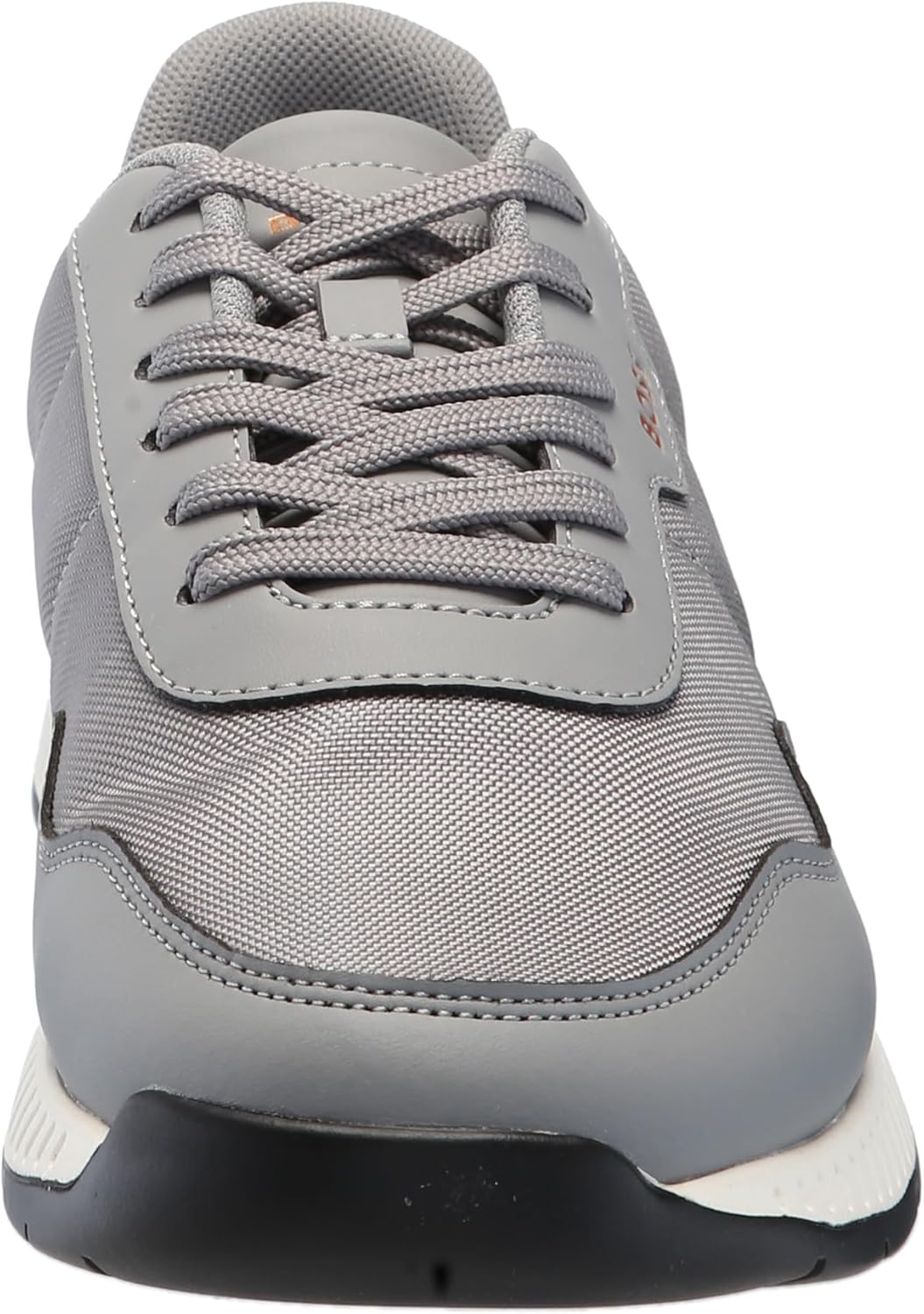 BOSS Mens Leather Mix Low Top Sneaker - Image 2