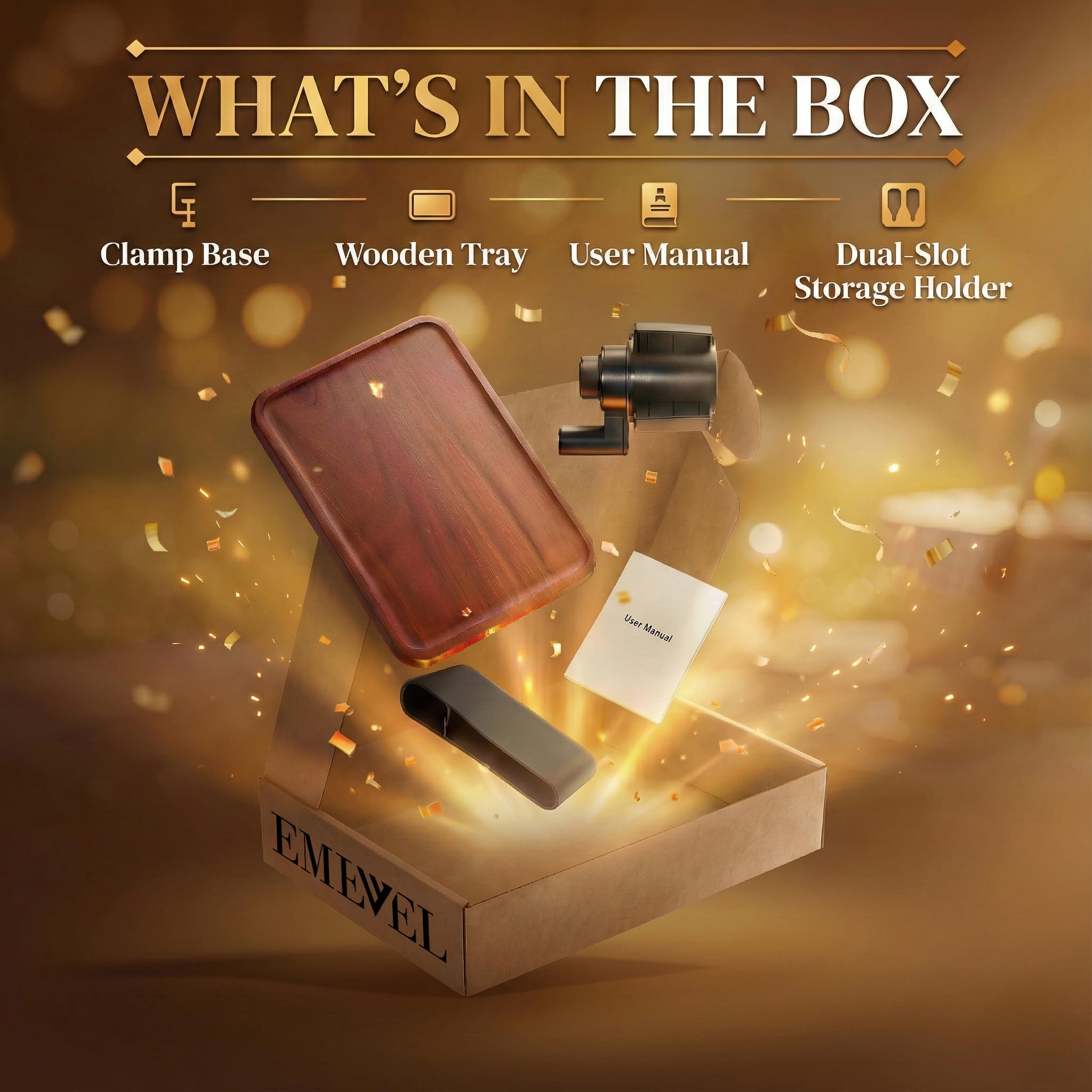 360 Rotating Wood Car Tray Adjustable Car Desk Car Table Tray Cup Holder Table Fits Any Vehicle Portable — view 6