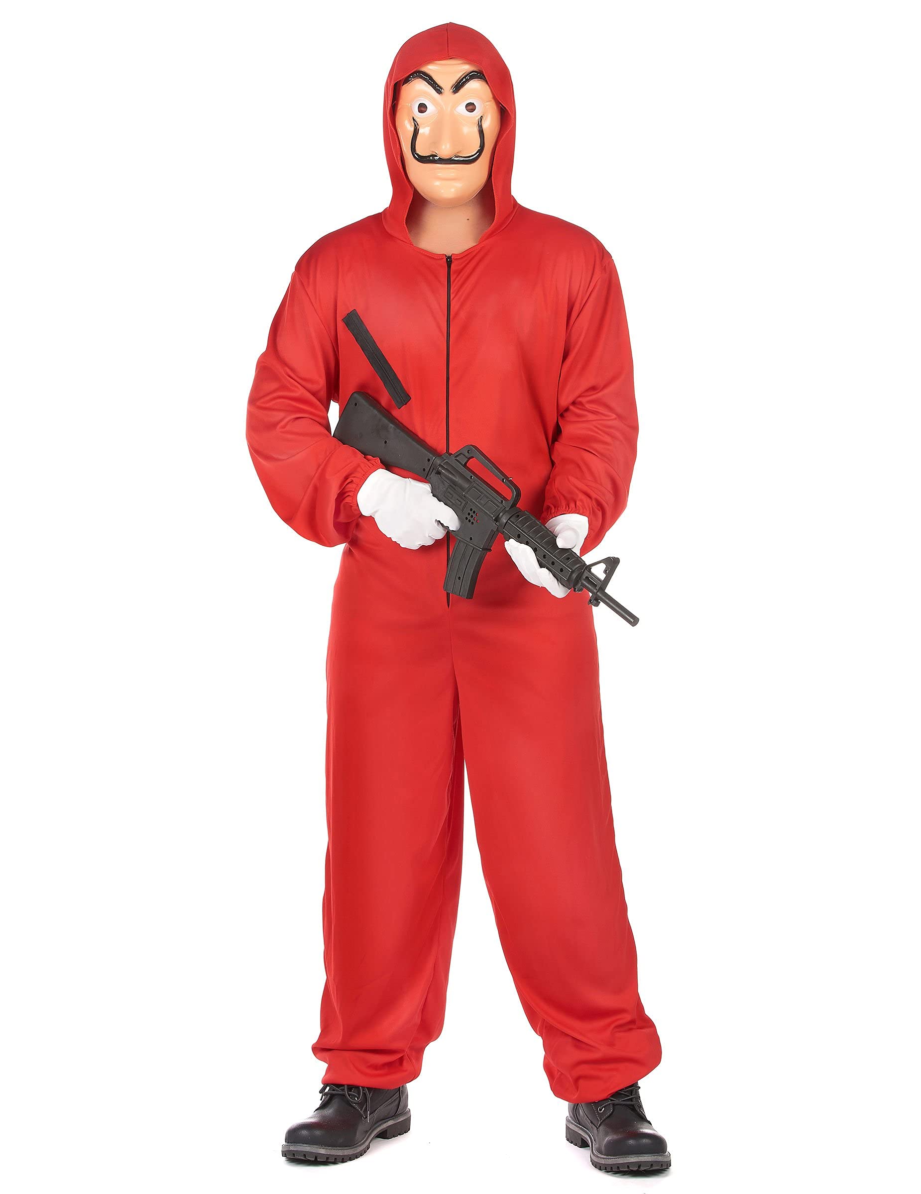 DEGUISE TOI Adult Red Thief Monkey Costume - XXL (160-190 cm)