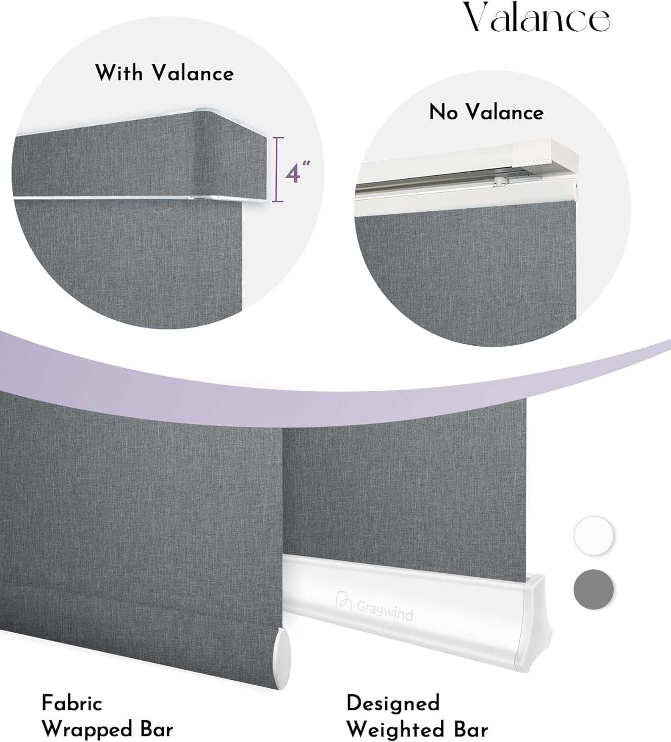 Graywind Motorized Sliding Panels Blackout Compatible with Alexa Google Smart Panel Track Blinds Remote Shades for Patio Sliding Door, Custom Size (Dark Grey)