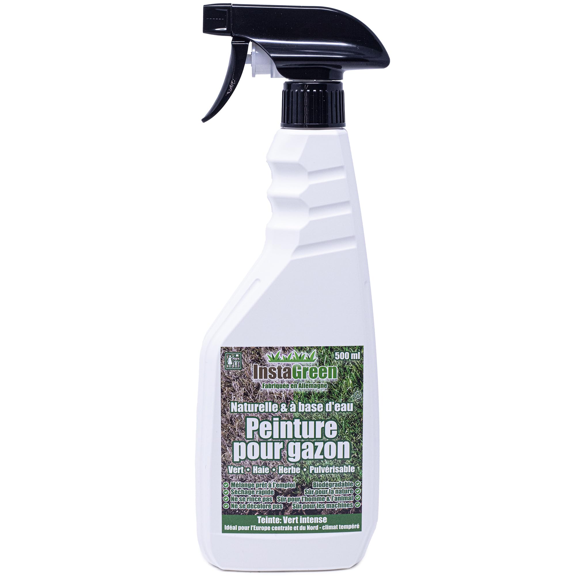 Peinture pour haies et gazon 500ml vaporisateur biodégradable