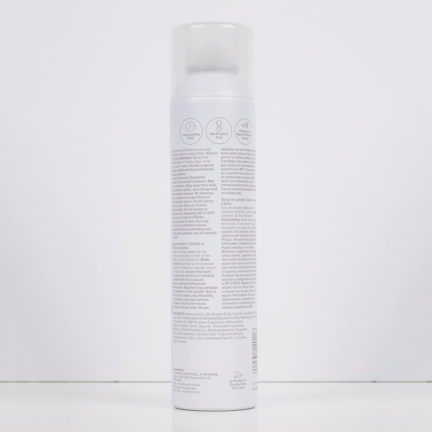 Paul Mitchell Hot Off The Press Heat Protectant, Humidity Resistance, Flexible Hold + Natural Finish, For All Hair Types - Image 6