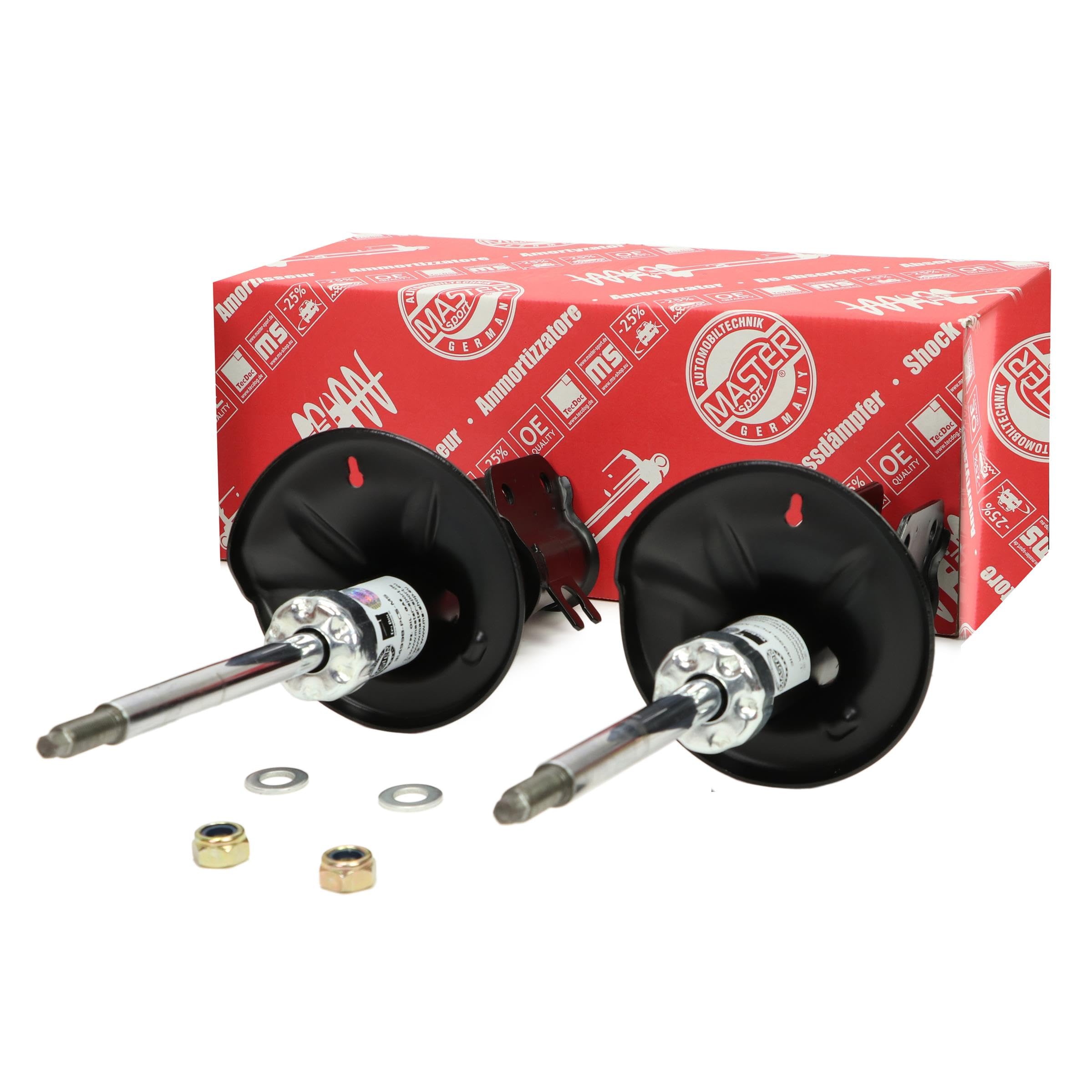 16K001581 2x Amortiguador Delantero Presión de gas Amortiguadores