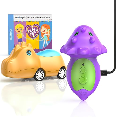 Miniatura 23 de Walkie Talkies para niños recargables, juguetes para niños y niñas de 3 a 12 años, paquete de 3 radios de 2 vías de largo alcance, regalos de Jardín