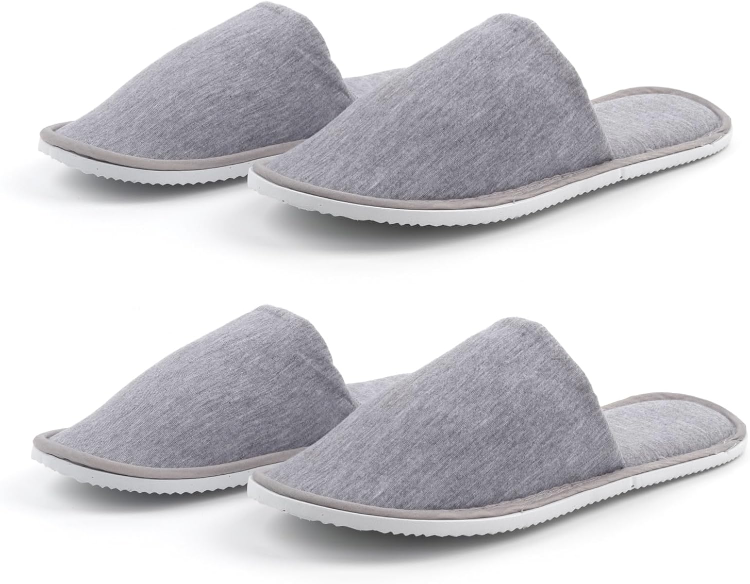 Rocutus Disposable Slippers,2 Pair Disposable Slippers Bulk