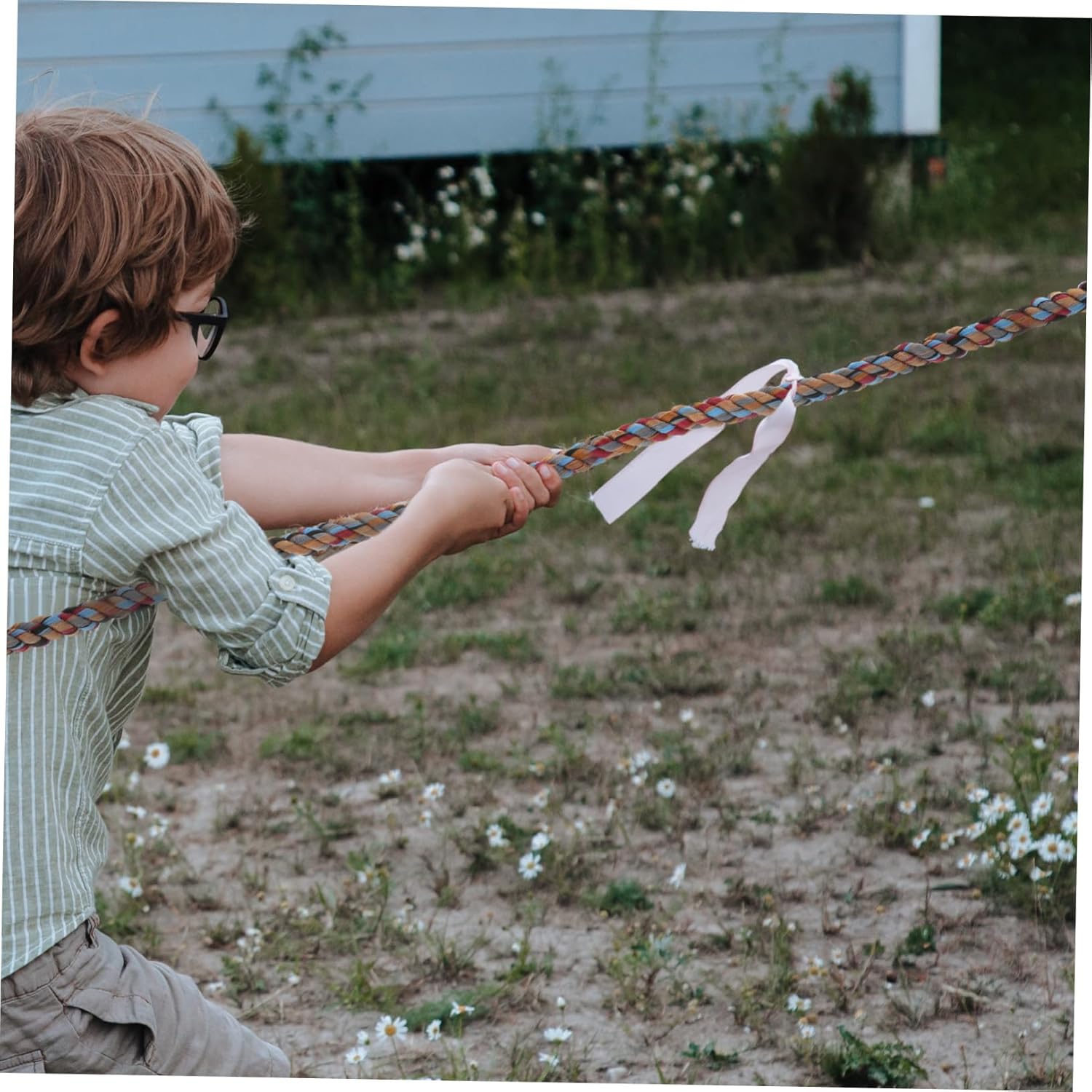 balacoo Professional Twisted Tug of War Rope Thick Rope for Easy to Use and Carry