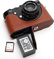 Amazon.co.jp: BolinUS M カメラケース ハンドメイド 本革 ハーフ