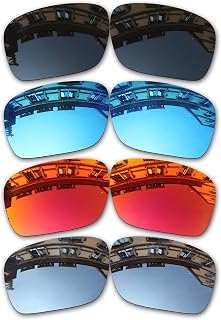 Set of 4 Lenses Replacement with Oakley Holbrook OO9102 Sunglass Combo Pack