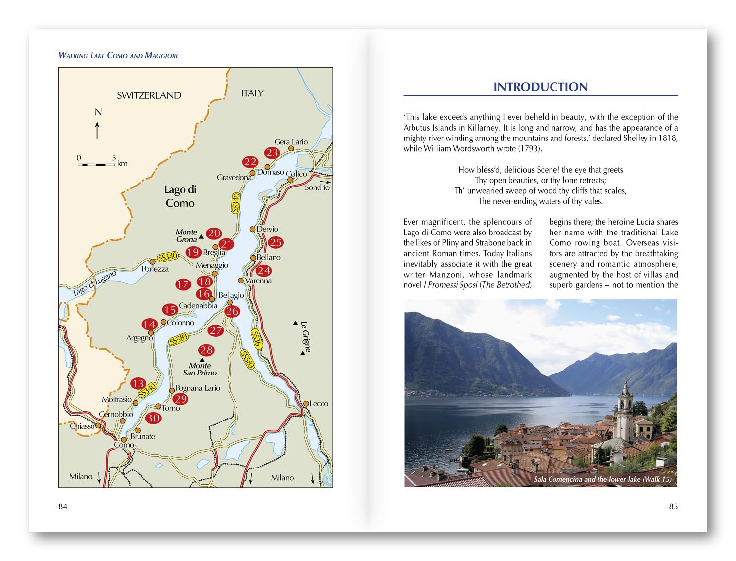 Walking Lake Como and Maggiore: Day walks in the Italian Lakes (Cicerone Guides)