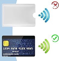 Vista 6 de Ouligay 10 fundas RFID para tarjetas de crédito con bloqueo RFID, fundas RFID para tarjetas de crédito, fundas RFID para tarjetas de crédito, fundas
