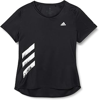 adidas Women's Run It Tee 3s W T-Shirt : Amazon.co.uk: Clothing