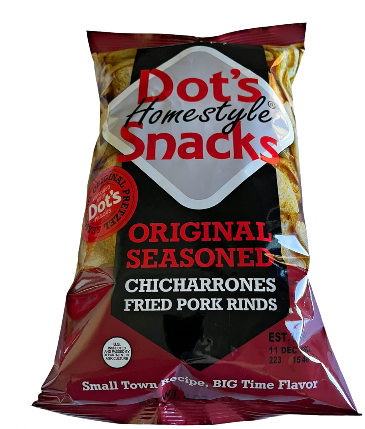 Buy Dot's Homestyle Snacks Original Seasoned Chicharrones Fried Pork