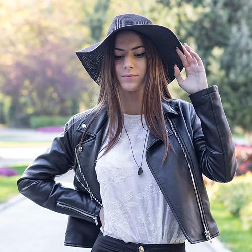 Miniatura 5 de Heka Naturals Shungite Crystal Necklace Pendant Healing Crystals & Chakra Necklace - Gemstone Accessory for Men & Women - Spiritual and Joyous Gifts