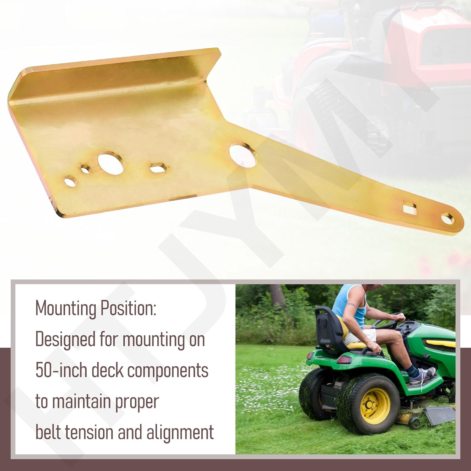 783-06361A 783-06361-0637 Deck Idler Bracket Arm Compatible with Cub Ca-det, MTD Lawn Tractor Models LTX1050, SLTX-1050, LTX-1050, LTX1050, SLTX-900, YT950 KH, TB2450, PYT9000