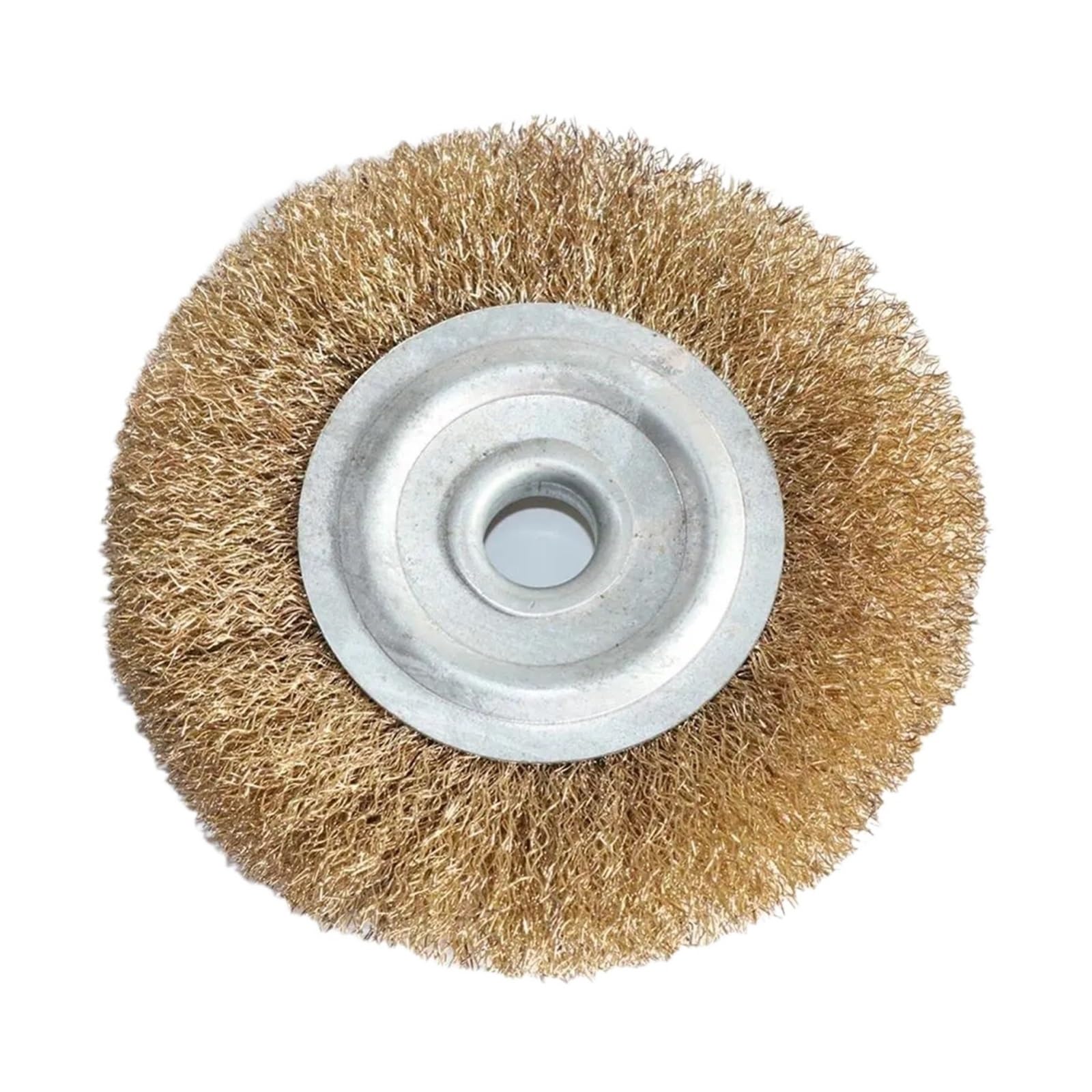 Stalowa szczotka druciana 1 szt. 2 szt. Płaskie 3”-8“ do szlifierki stołowej Polerowanie Ścierne narzędzie(200mmx25mm 1pc)