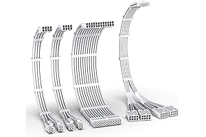 EZDIY-FAB 16AWG PCIe 5.0 12VHPWR Extension Cable Kit