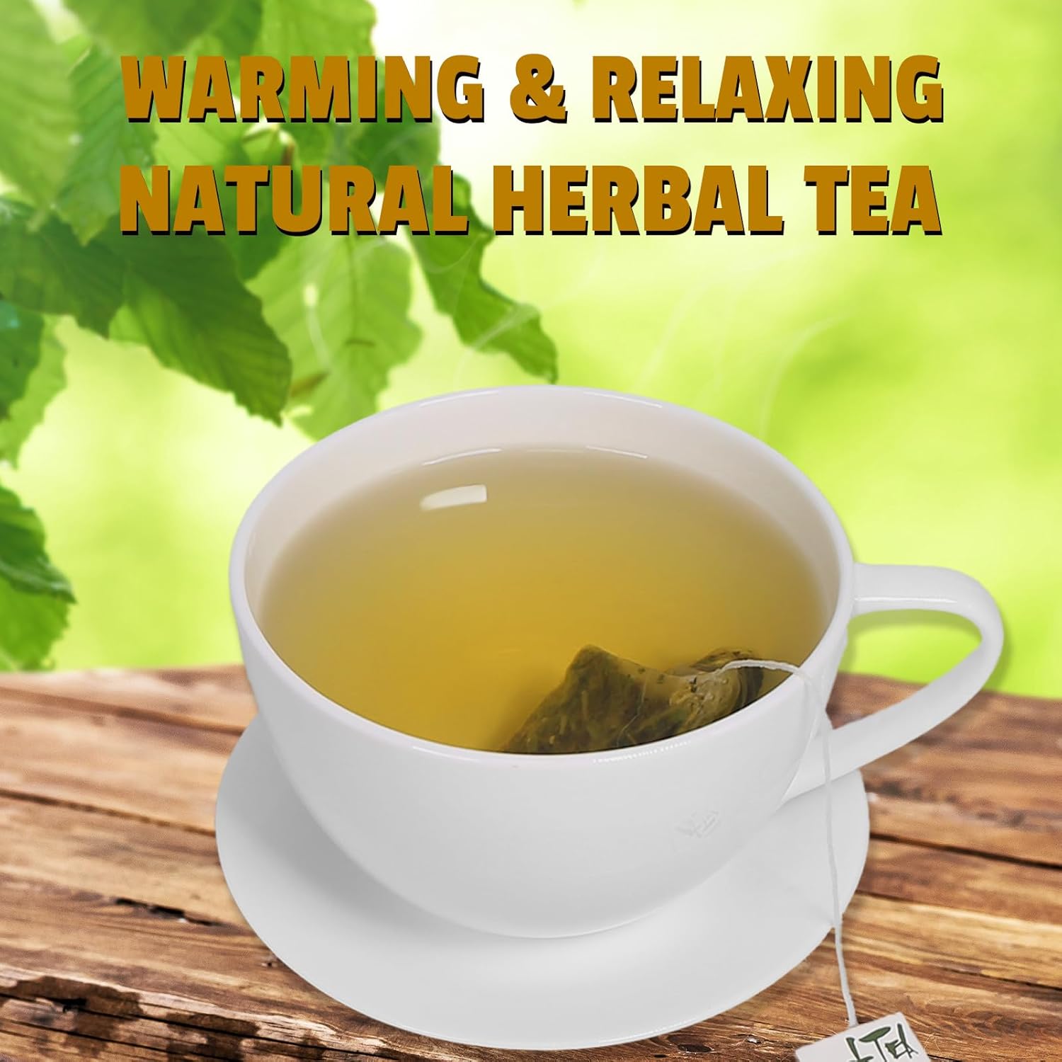 Jarteela - Dandelion Leaf & Root Tea Bags - 2g x 50 Count - Premium Dandelion Tea - Non-GMO - Caffeine-Free - Support Kidney Health & Enhance Immune System - Image 5