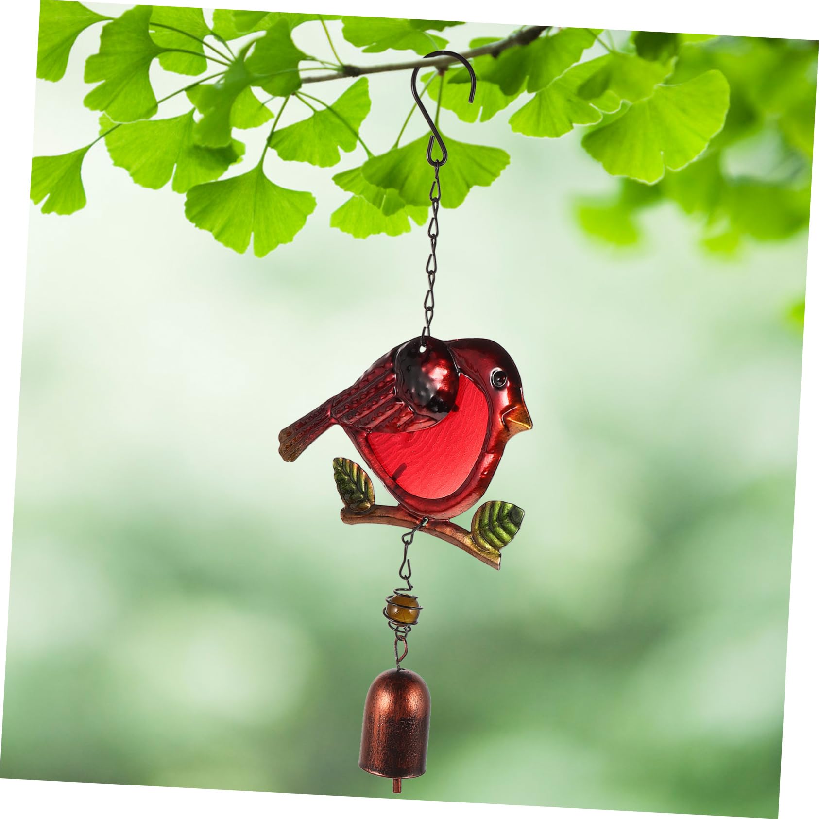 Amazon.co.jp: BESPORTBLE 鳥 風 ベル 屋外 オーナメント ベル 装飾