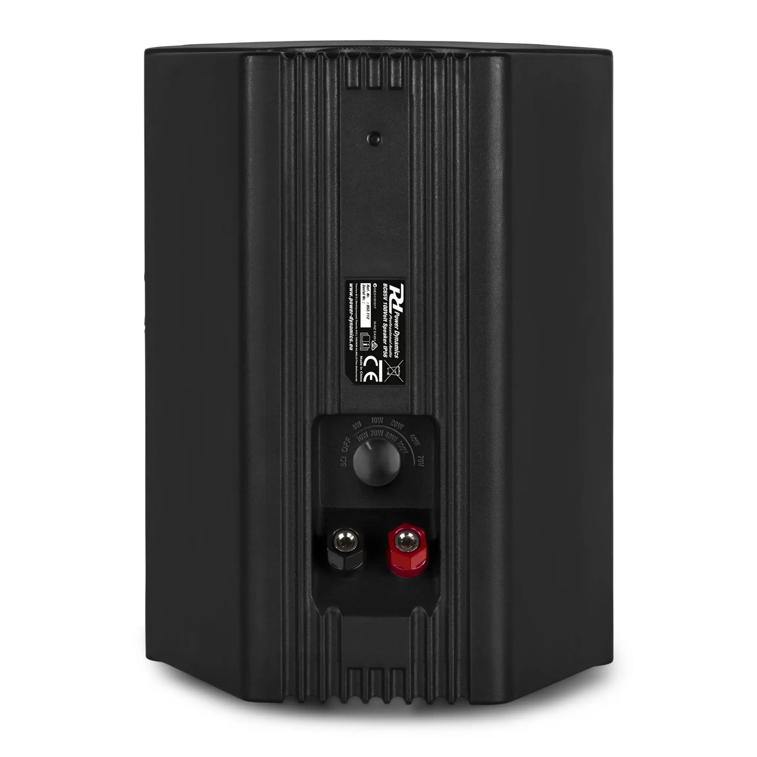 Power Dynamics Conjunto de Altavoces Exteriores - 4 Altavoces 150W IPX5, Amplificador PRM240 240W, Bluetooth, Reproductor MP3 USB/SD, Soportes de Montaje, Cable de 50m