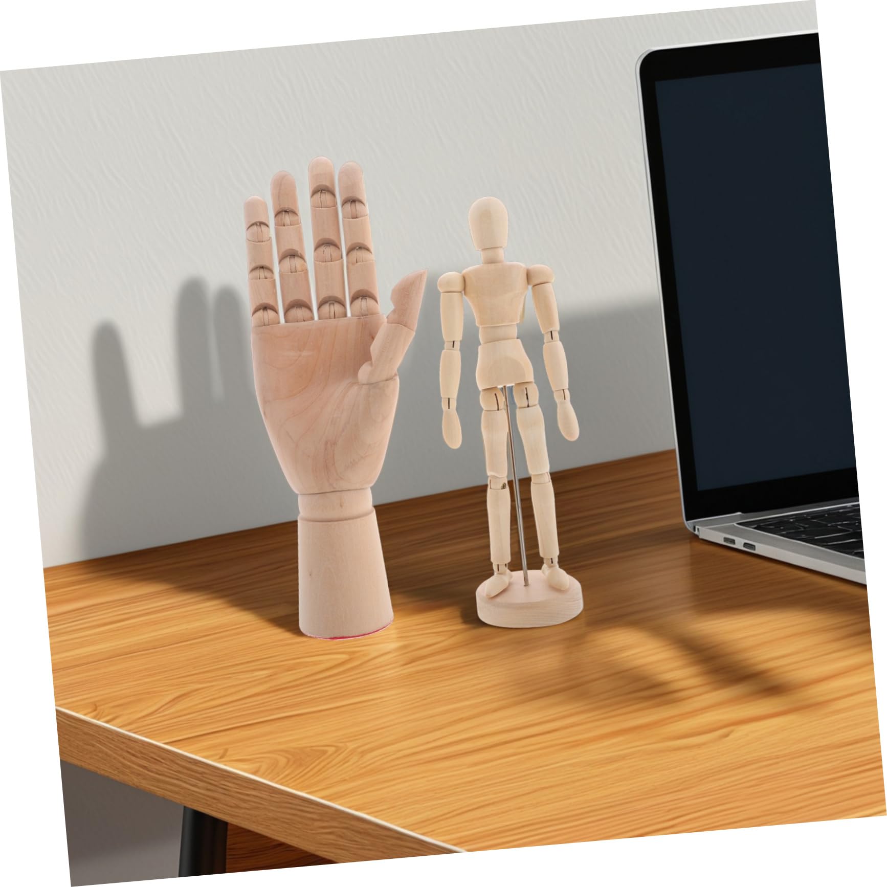 DOITOOL 2stücke Hölzerner Schaufensterpuppen-handständer Künstlerfiguren Zum Bemalen Und Skizzieren Für Kunstprojekte Und Modellzeichnen