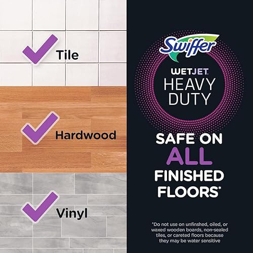 Miniatura 2 de Swiffer WetJet - Recambio de almohadilla de trapeador resistente, 30 unidades