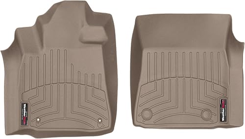 Miniatura 9 de WeatherTech Revestimientos para pisos a medida para Toyota Sequoia, Tundra, Sequoia - 1ra fila (442771), Negro