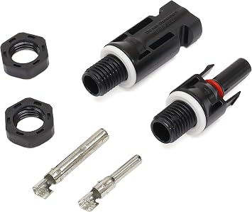 Powerwerx Solar Bulkhead Connector Pair M12