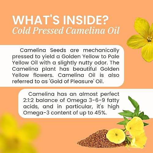 Miniatura 5 de Zippi Omega 3-6-7-9 Camelina Softgels - Suplemento de ácidos grasos Omega 3-6-7-9 a base de plantas Ayuda a apoyar el cerebro, hígado,