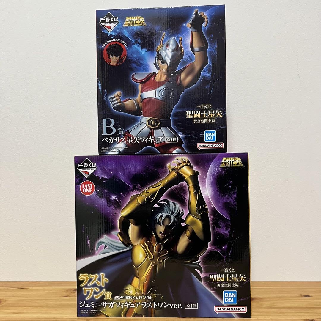 一番くじ　聖闘士星矢　フィギュア　ジェミニサガ　ペガサス星矢 悪の人格が発現したジェミニサガをフィギュア化！「一番くじ 聖