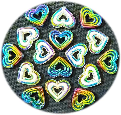 Miniatura 2 de Mixto Lots Brillante AB Color Acrílico Faceted Bead DIY Beading Hairband Pulseras Collar Artesanía Embelishment (colores mezclados-AB Bubblegum)